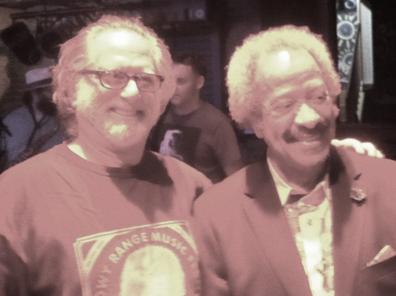 Donald Markowitz with Allen Toussaint