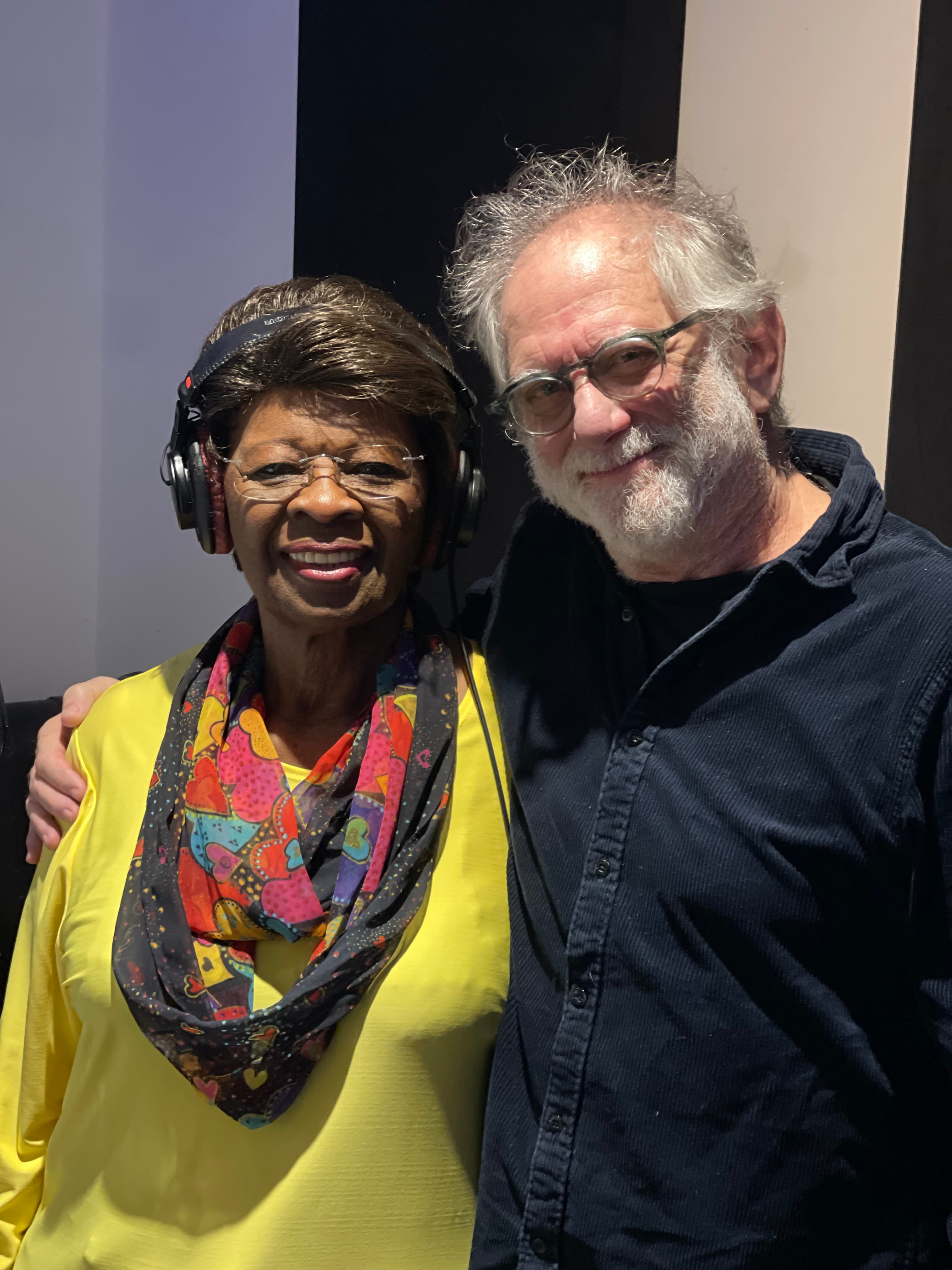 Donald with Irma Thomas